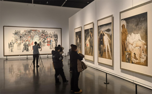 学院·本色—王颖生绘画作品展在郑州美术馆新馆开幕
