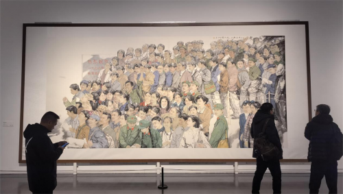学院·本色—王颖生绘画作品展在郑州美术馆新馆开幕