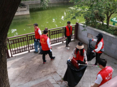 寻访红色记忆 争当环保先锋－在宁央企开展五四