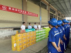 高温送清凉，中铁一局电务公司广佛监控改造项